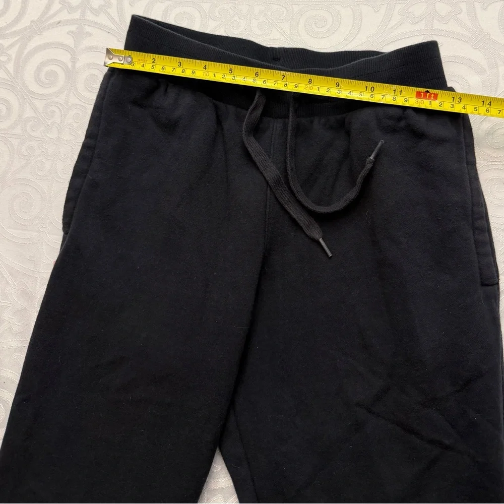 Under Armour Athletic Black Jogger Sweatpants Elastic Ribbed Waistband Men Small - Picture 5 of 10